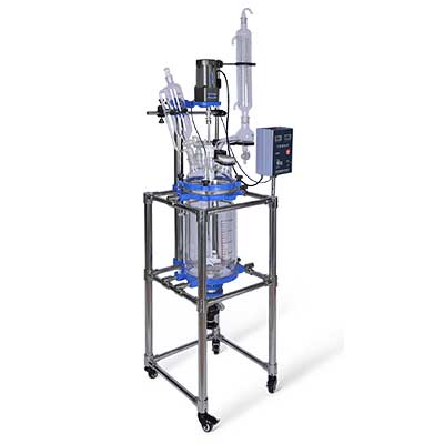 S-10L Jacketed Glass Reactor