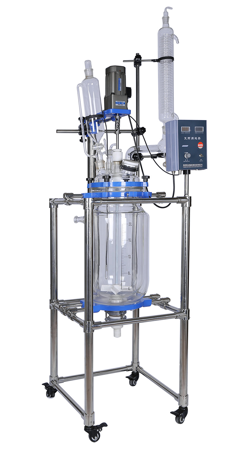 S-20L Jacketed Glass Reactor - made in China
