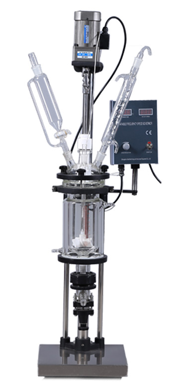 S-1L Jacketed Glass Reactor