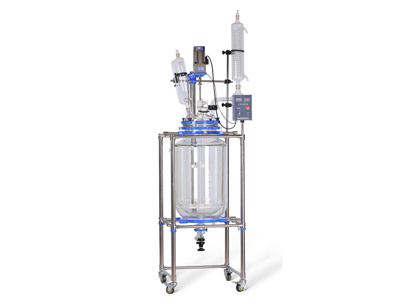 S-100L Jacketed glass reactor