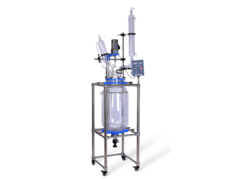 jacketed glass reactor