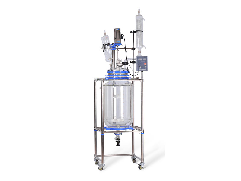 S-50L Jacketed glass reactor lab