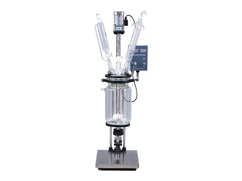 5L jacketee glass reactor