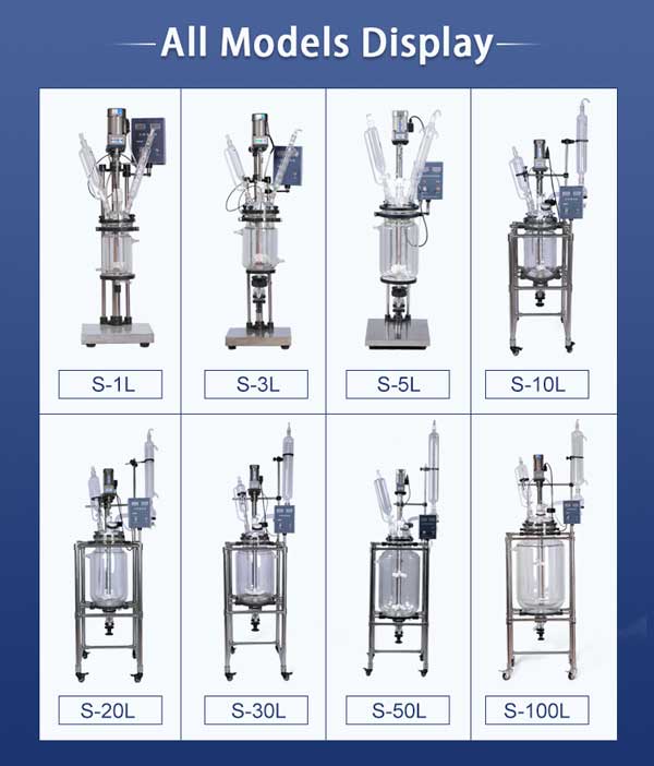 manufacturer of glass reactor